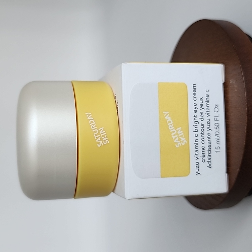 Saturday Skin Yuzu Vitamin C Bright Eye Cream (15mL - Full Size)